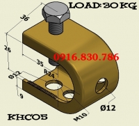 Báo giá kẹp xà gồ treo thanh ty ren tại Hà Nội.